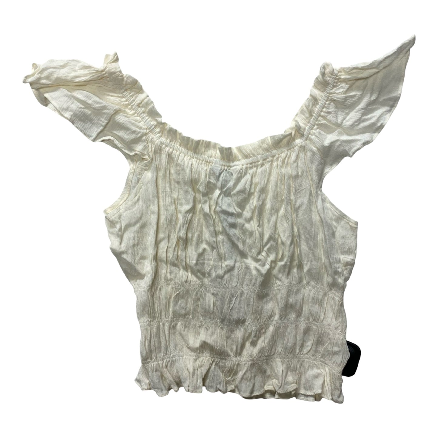 Top Sleeveless By Juicy Couture In Ivory, Size:M