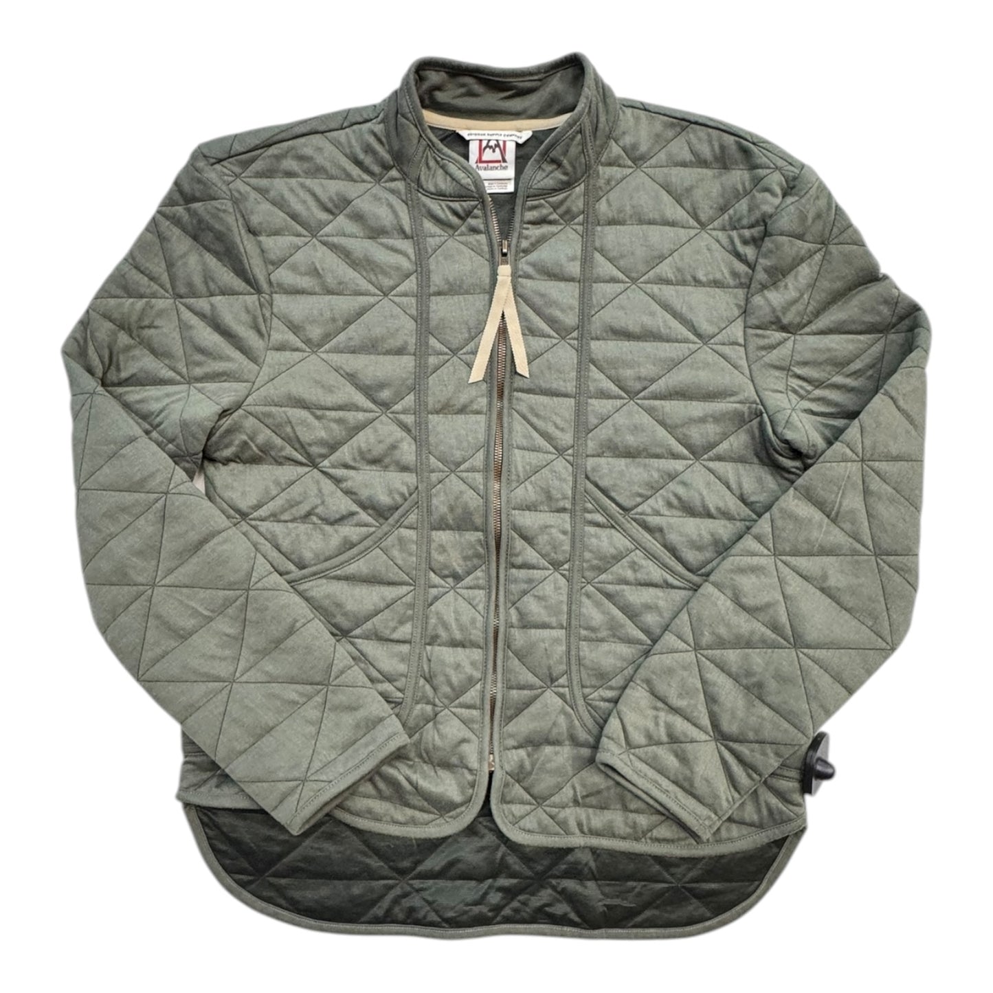 Athletic Jacket By Avalanche In Green, Size:M