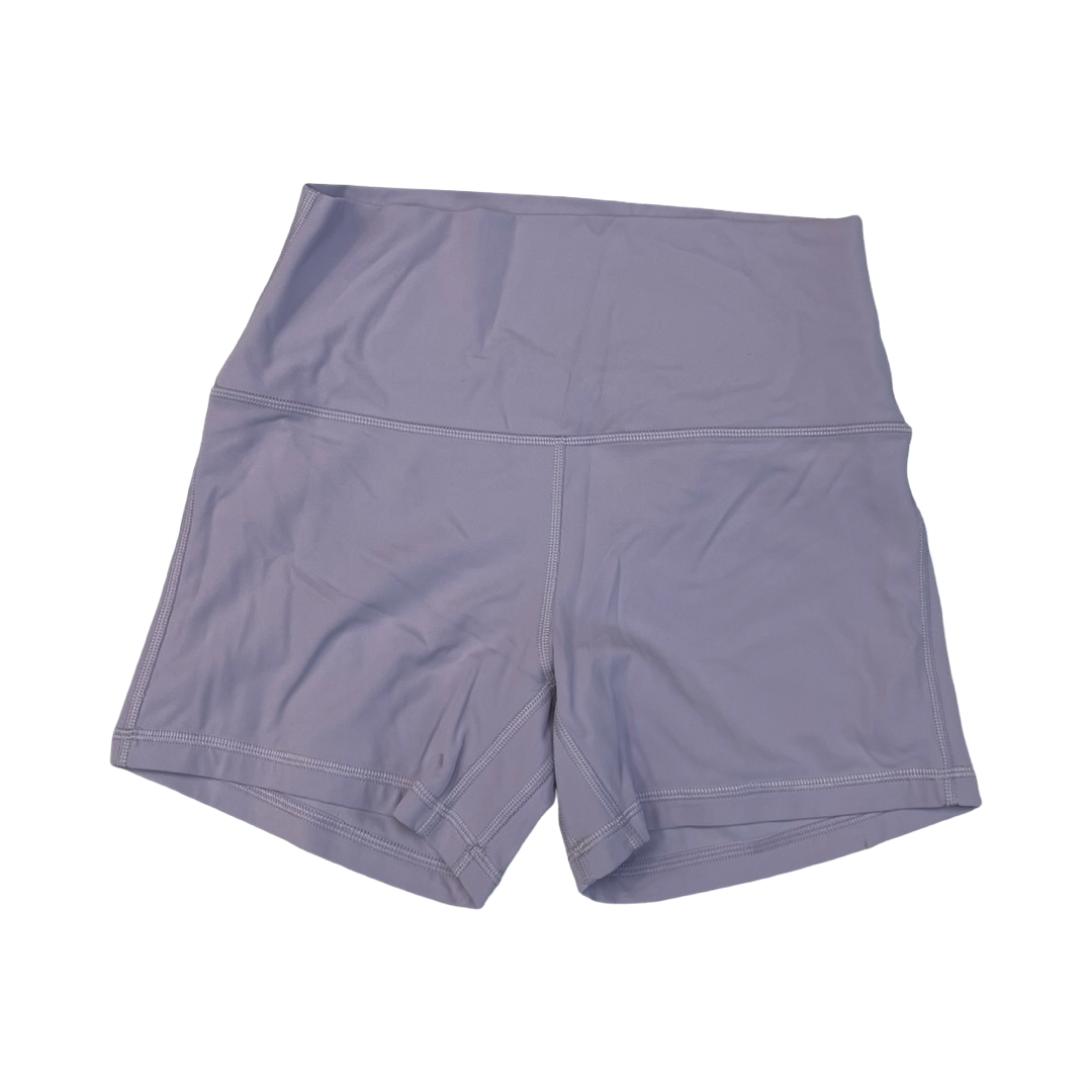 Athletic Shorts By Lululemon In Purple, Size:8