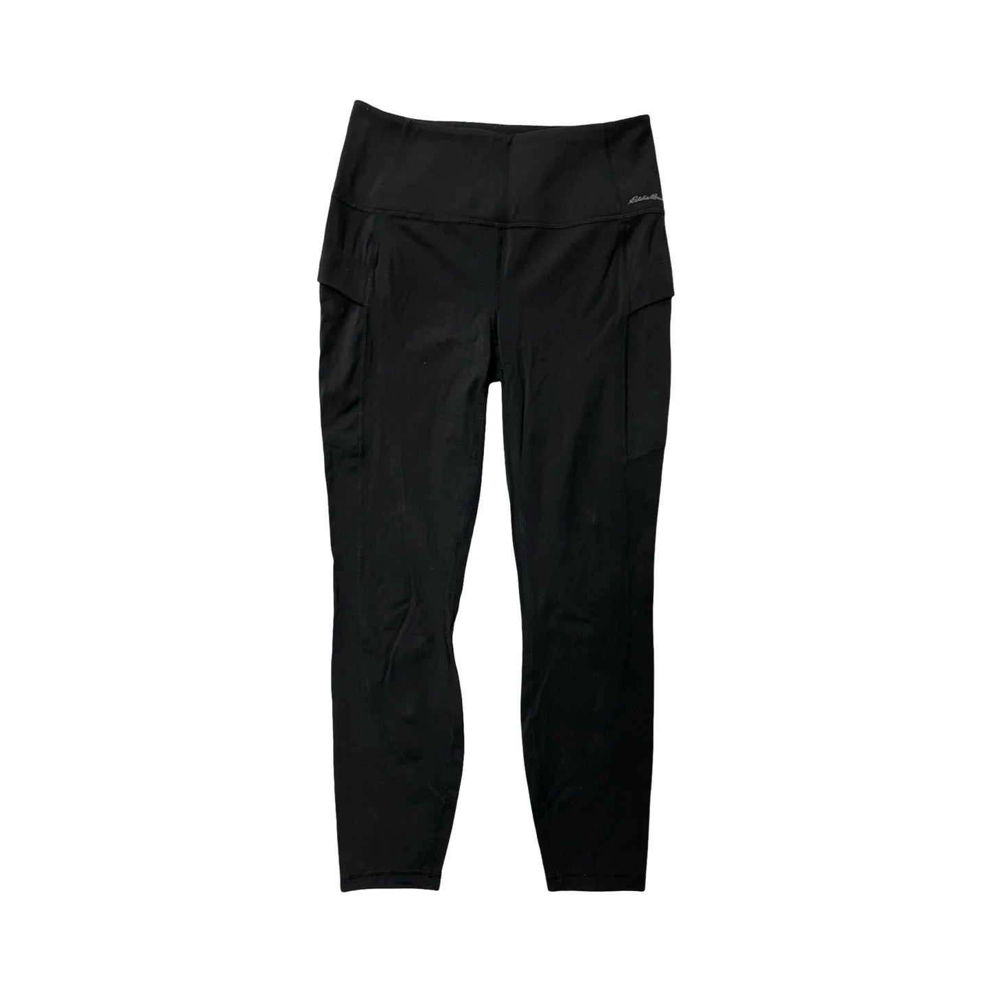 Athletic Leggings By Eddie Bauer In Black, Size:M
