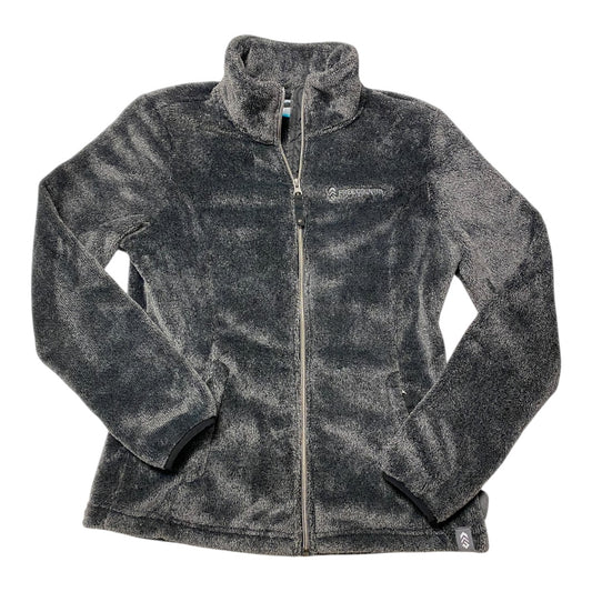 Athletic Jacket By Free Country In Grey, Size:S