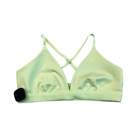 Athletic Bra By Nike In Yellow, Size:M