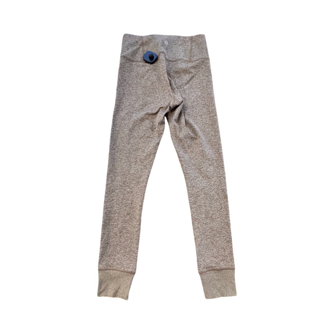 Athletic Top Ls Crewneck By Athleta In Brown, Size:S