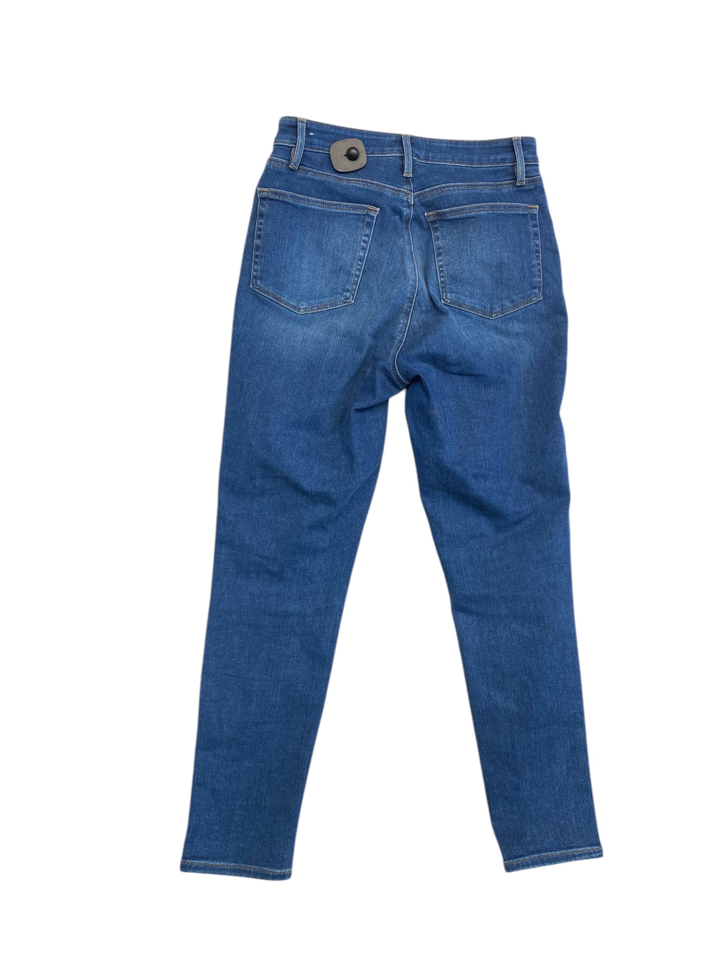 Jeans Skinny By Loft In Blue Denim, Size:6