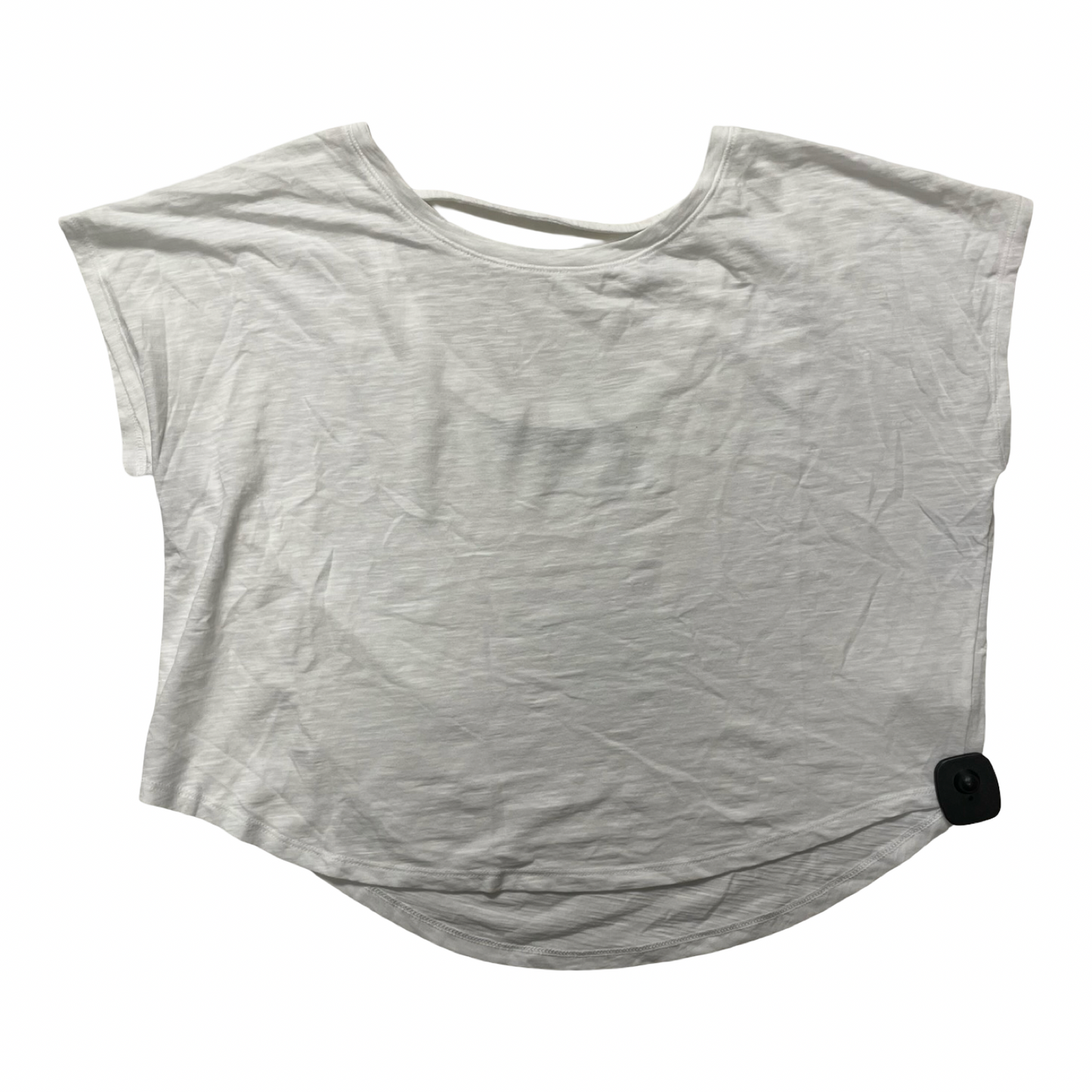 Athletic Top Ss By Athleta In White, Size:M