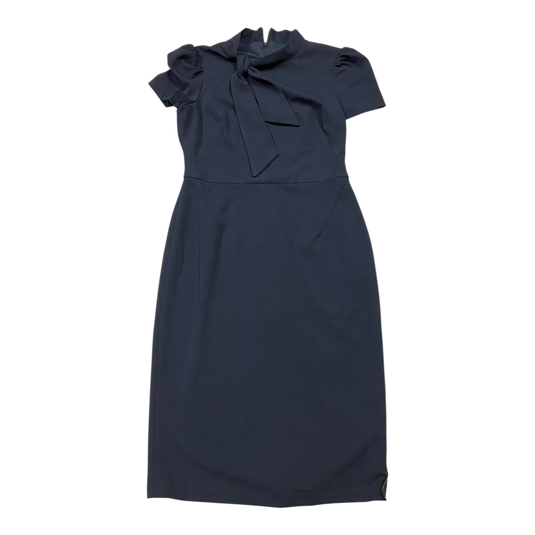 Dress Party Midi By Maggy London In Navy, Size:10