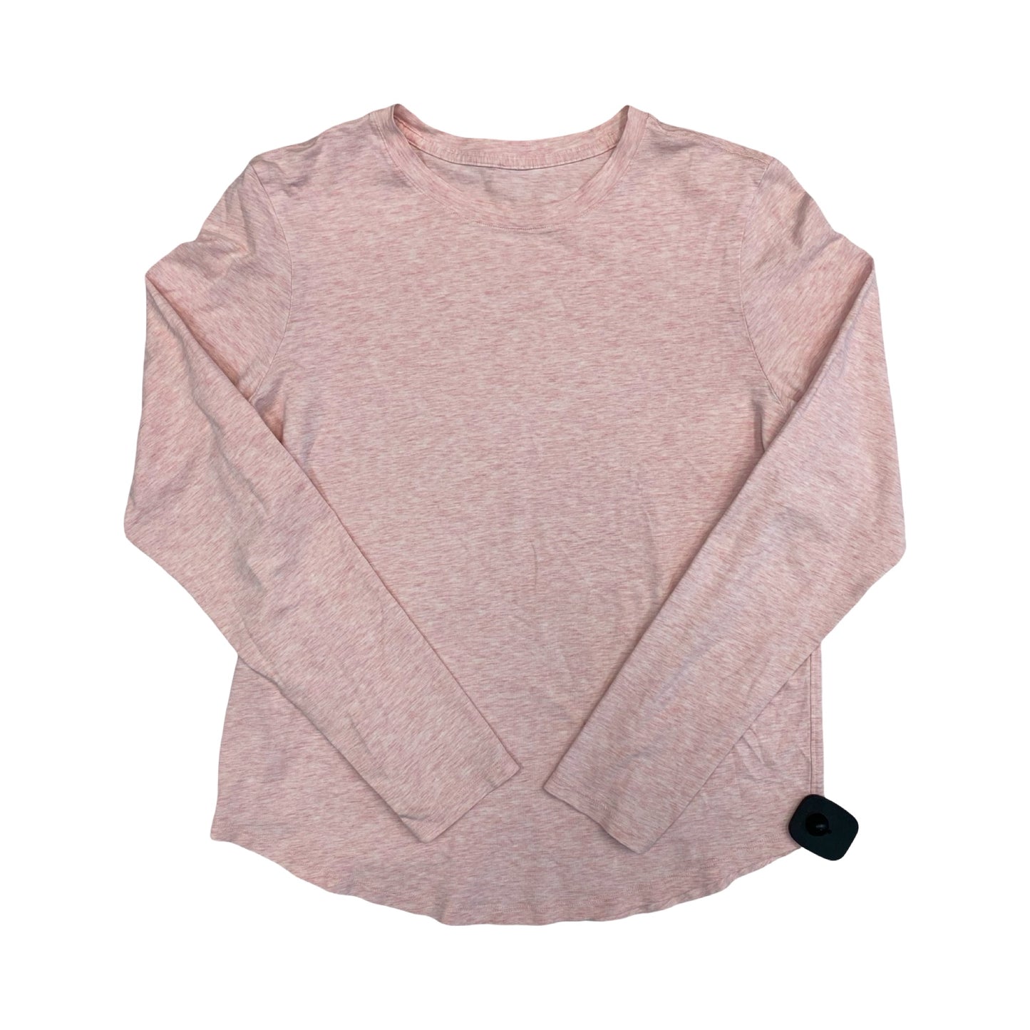 Athletic Top Ls Crewneck By Lululemon In Pink, Size:4