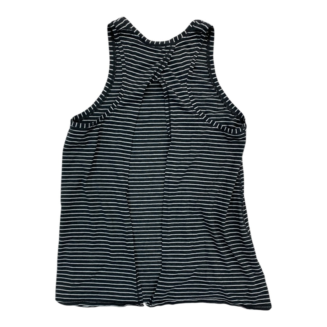 Athletic Tank Top By Lululemon In Striped Pattern, Size:S