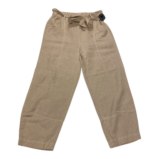 Pants Designer By Eileen Fisher In Tan, Size:Xsp