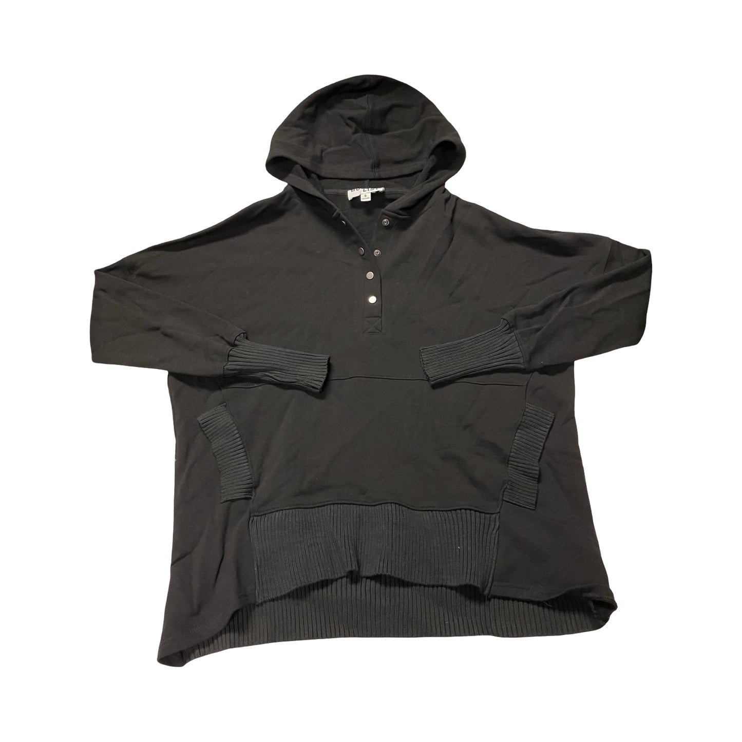 Sweatshirt Hoodie By Bucketlist In Black, Size:S