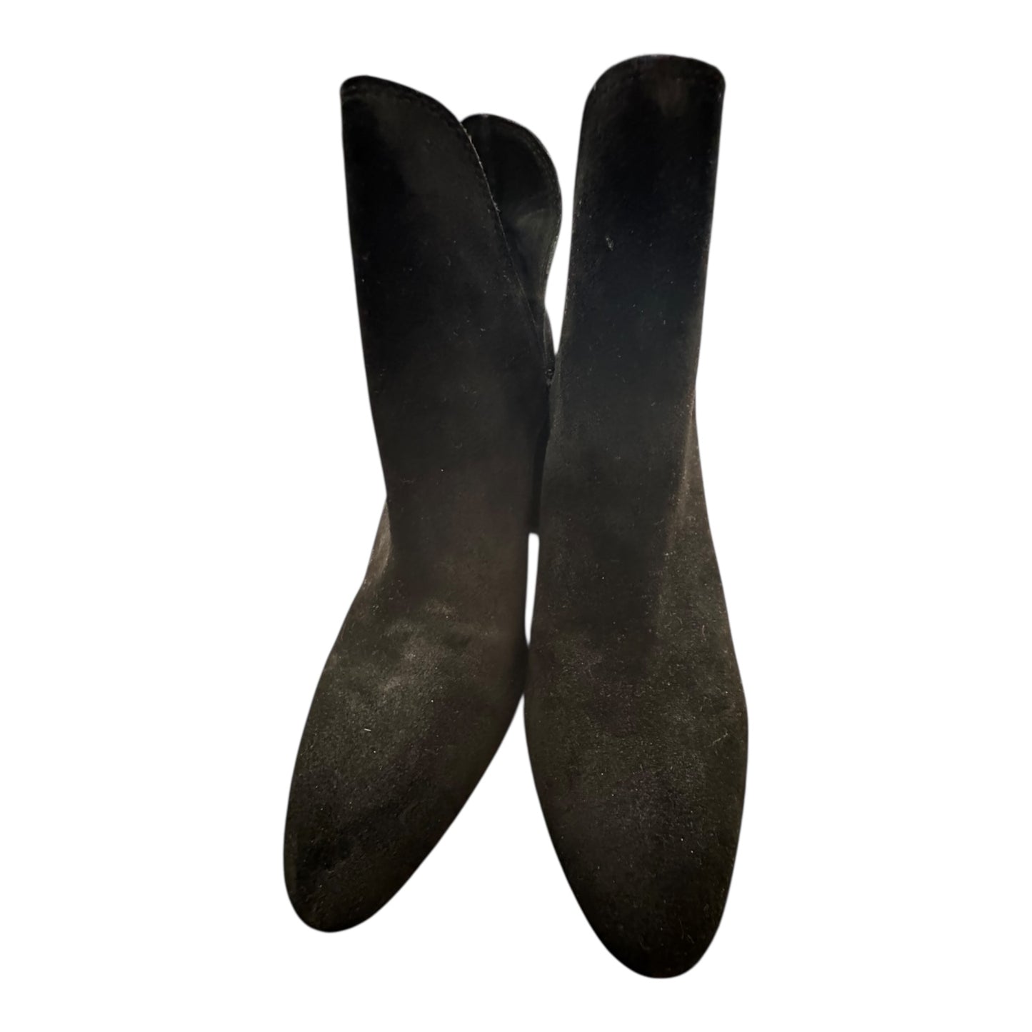 Boots Ankle Heels By Steve Madden In Black, Size:10