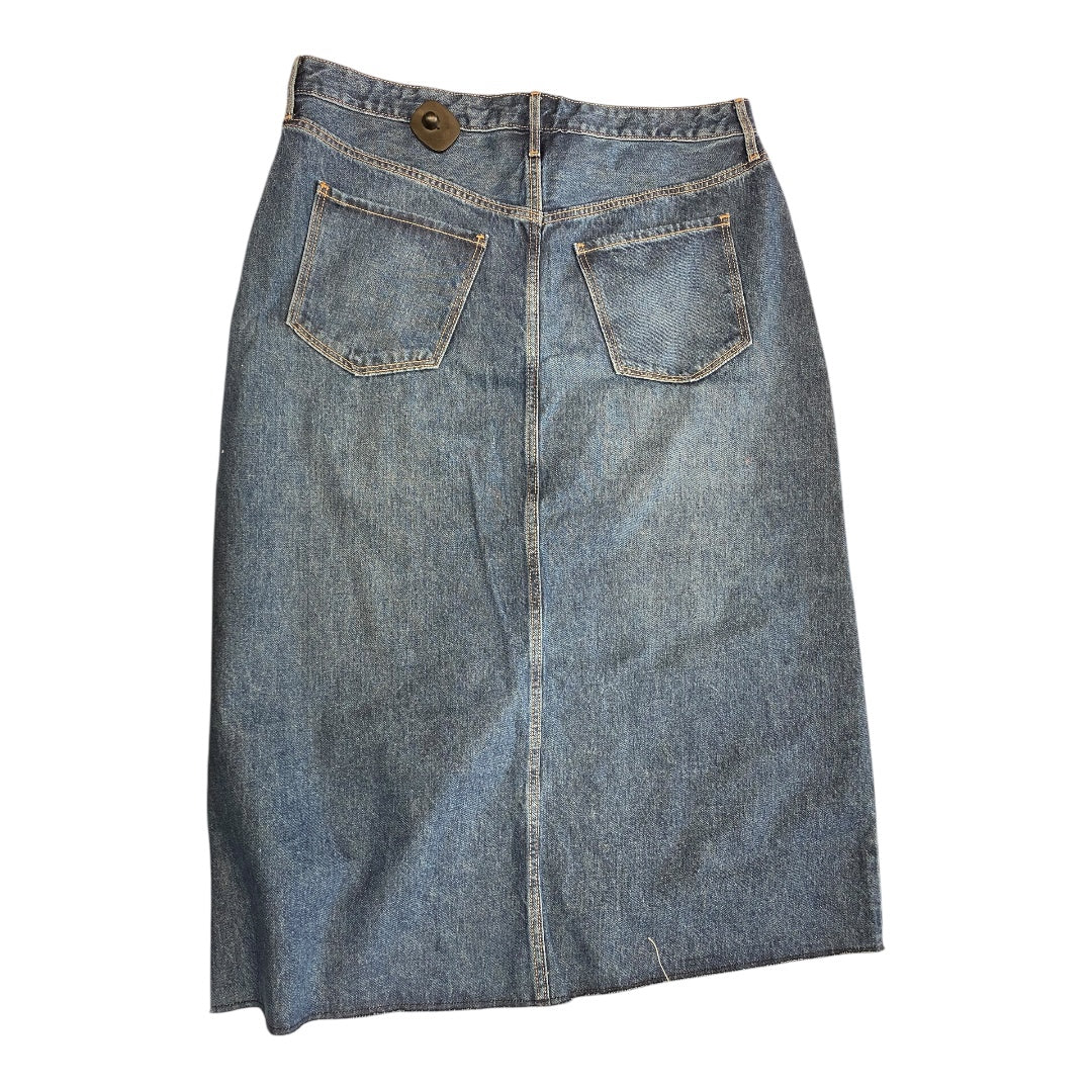Jeans Wide Leg By Old Navy In Blue Denim, Size:18
