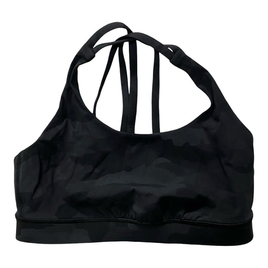 Athletic Bra By Lululemon In Camouflage Print, Size:8