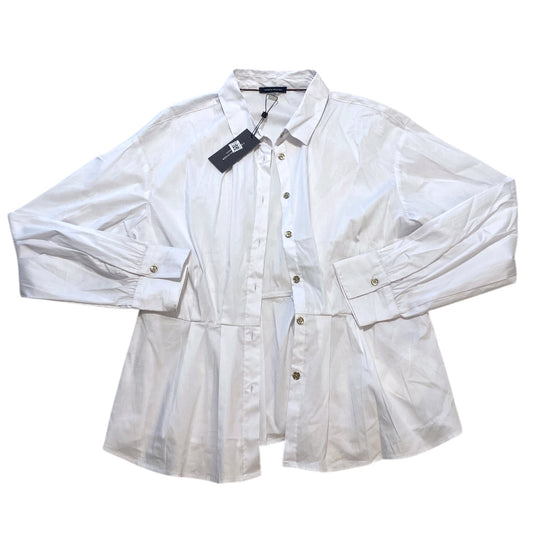 Top Ls By Tommy Hilfiger In White, Size:L