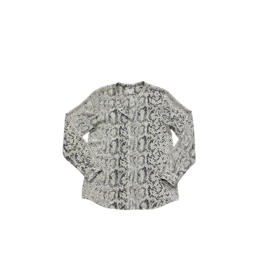 Top Ls By J. Crew In Animal Print, Size:S
