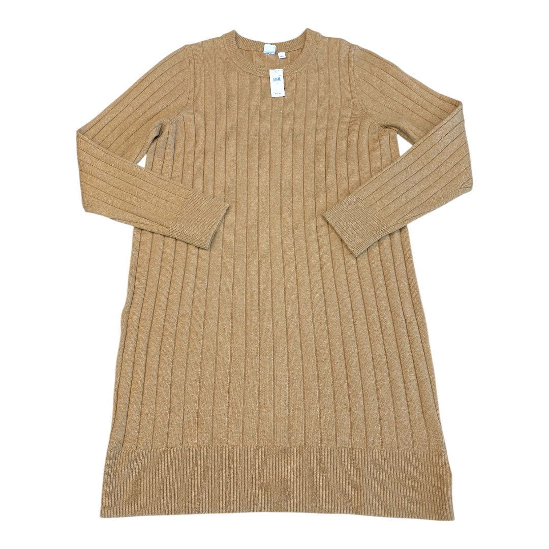 Dress Sweater By Gap In Tan, Size:L