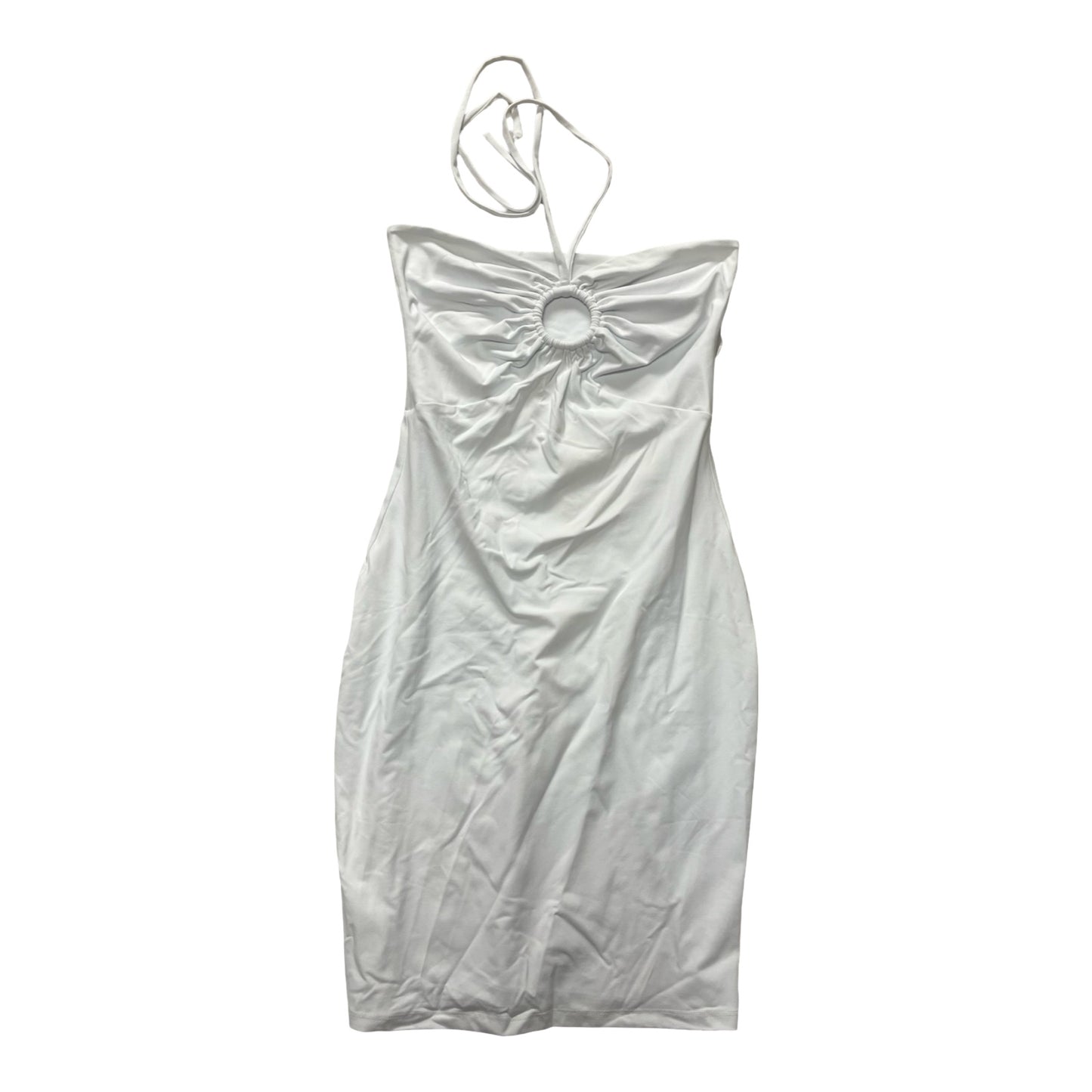 Dress Party Midi By Cmc In White, Size:L