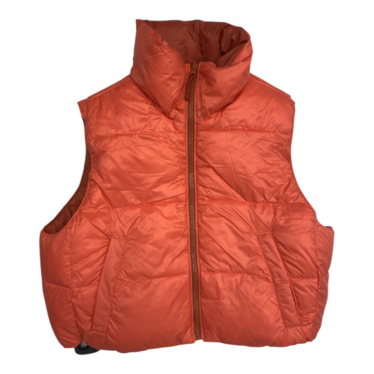 Vest Puffer & Quilted By American Eagle In Orange, Size:L