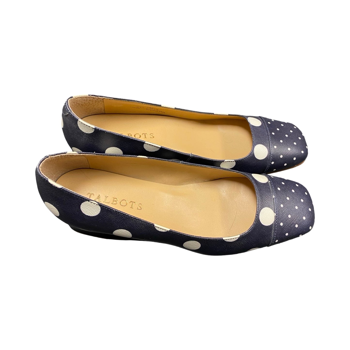 Shoes Heels Block By Talbots In Polkadot Pattern, Size:6