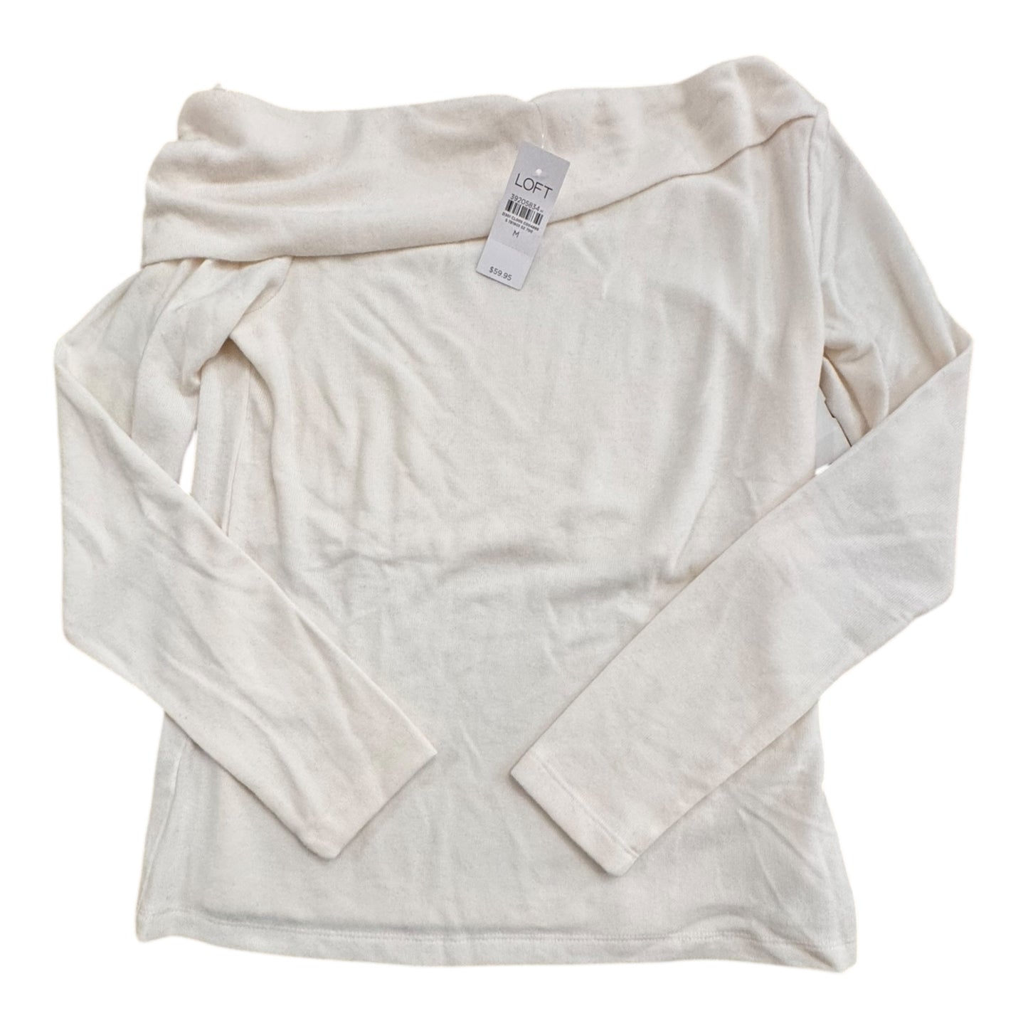 Sweater By Loft In Cream, Size:M