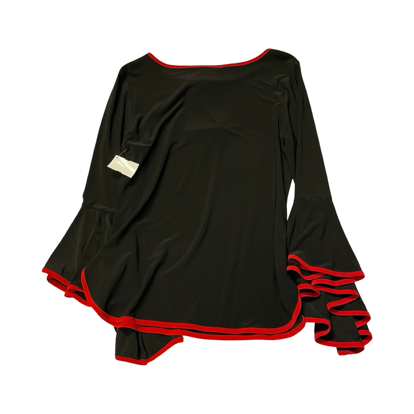 Top Ls By Cmc In Black & Red, Size:S