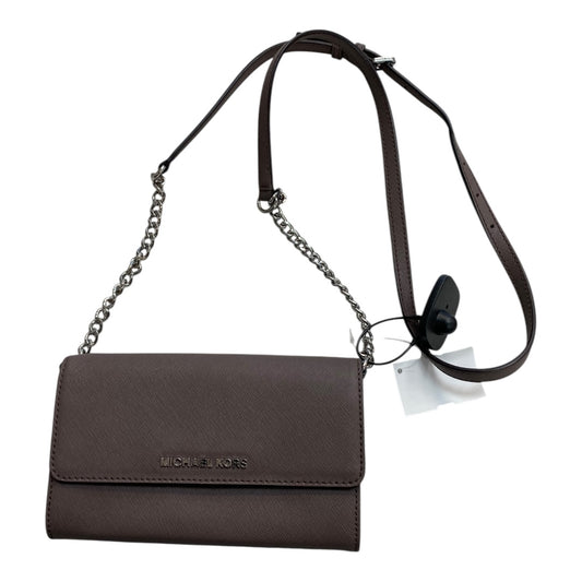 Handbag Designer By Michael Kors In Taupe, Size:Small