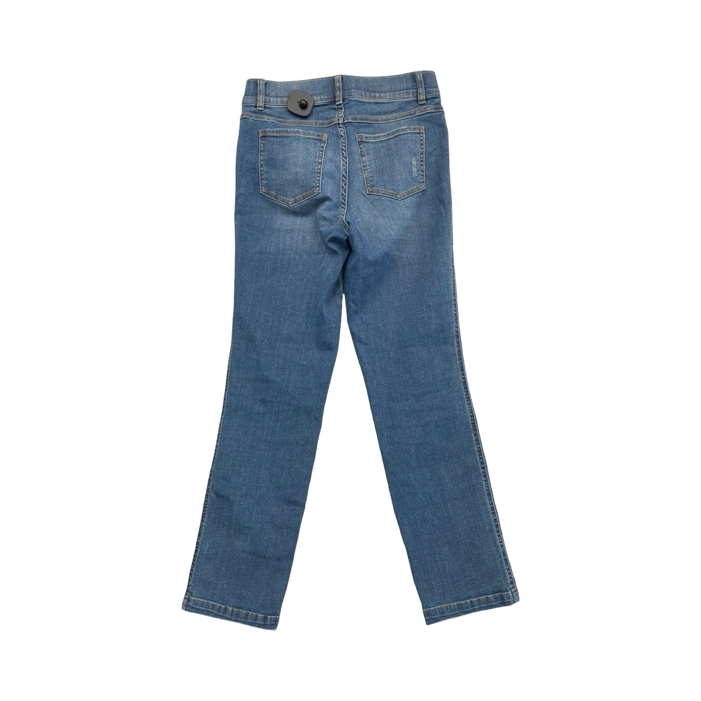 Jeans Straight By Spanx In Blue Denim, Size:S