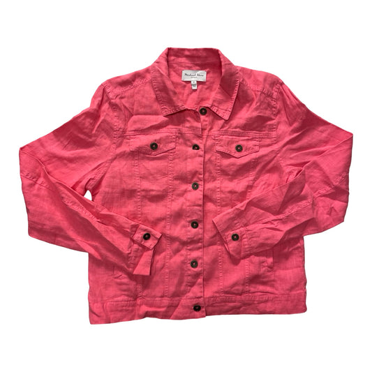 Blazer By Michael Stars In Pink, Size:Xl