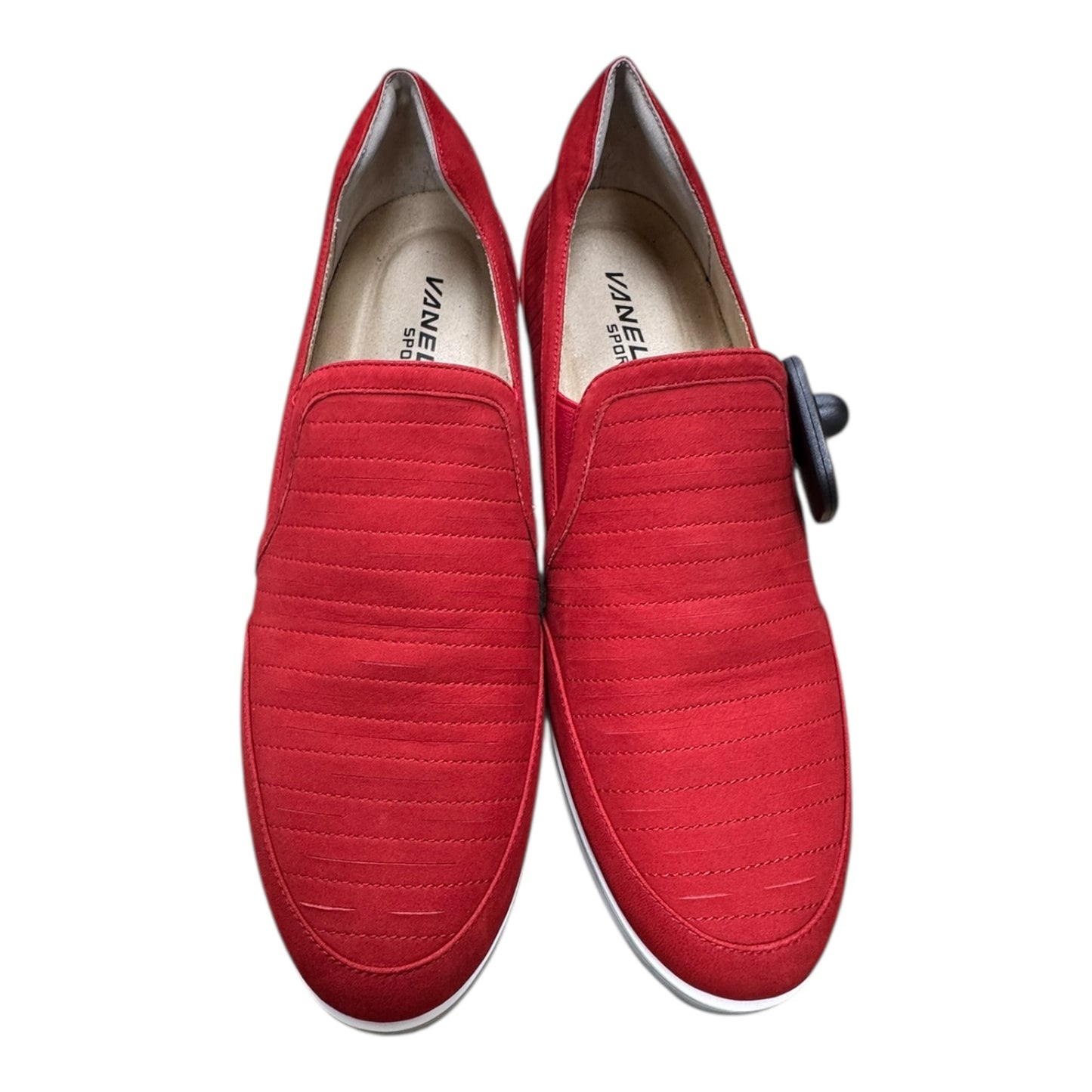 Shoes Athletic By Vaneli In Red, Size:8