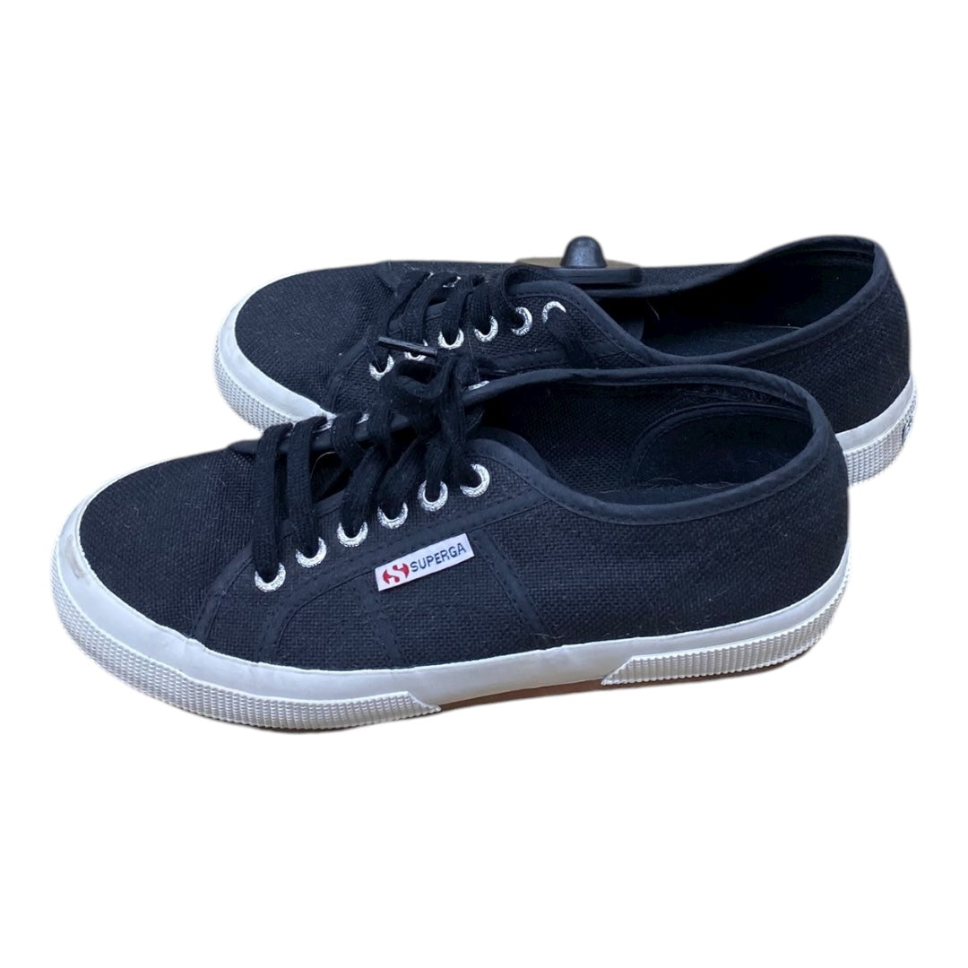 Shoes Sneakers By Superga In Black, Size:8.5