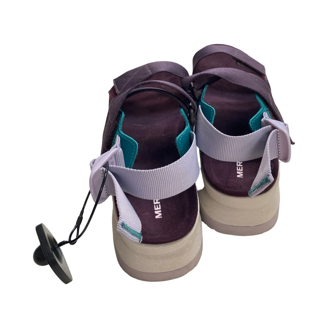 Sandals By MERRELL In Purple, Size:7