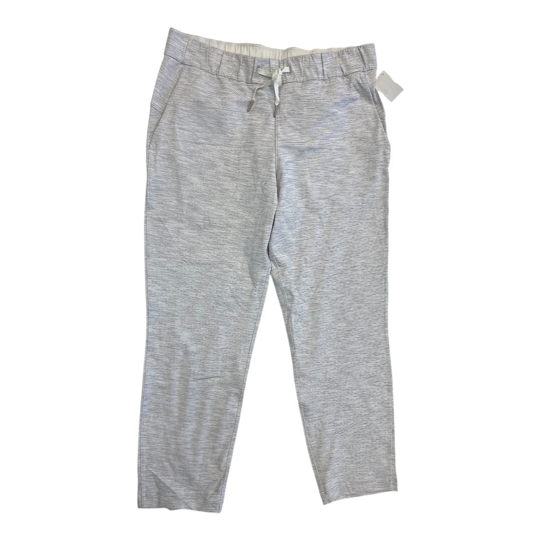 Athletic Pants By Lululemon In Grey, Size:10