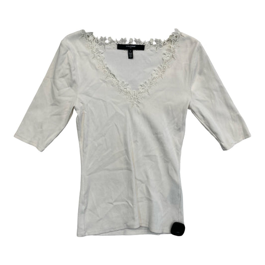 Top Ss By White House Black Market In Ivory, Size:S