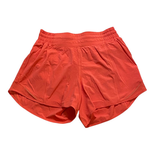Athletic Shorts By Lululemon In Pink, Size:6