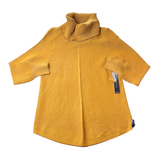 Sweater By Cyrus Knits In Gold, Size:L