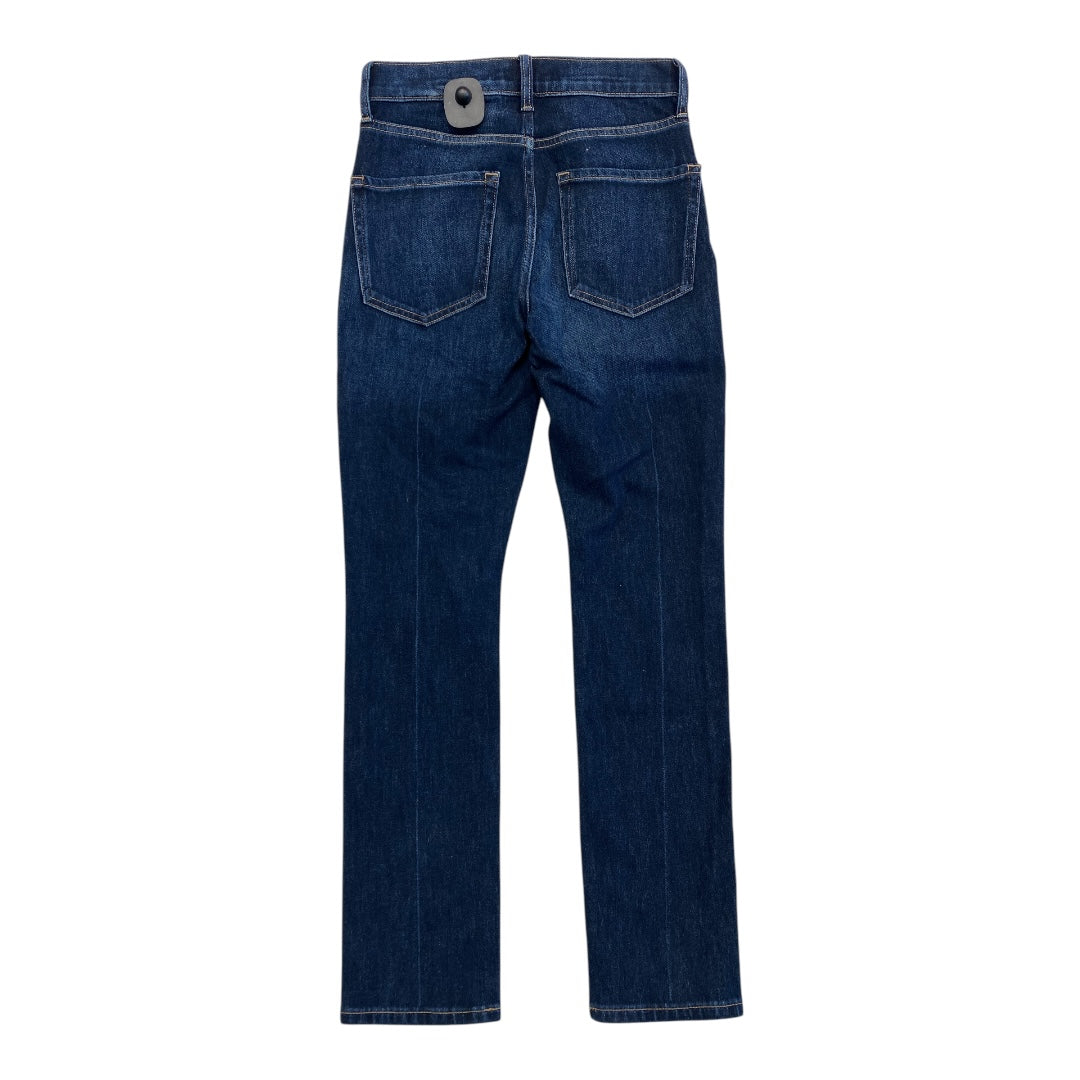 Jeans Straight By Banana Republic In Blue Denim, Size:0