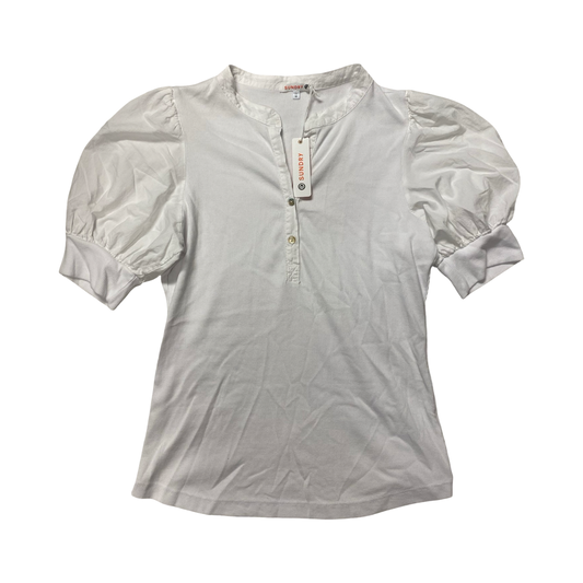 Top Ss By Sundry In White, Size:M