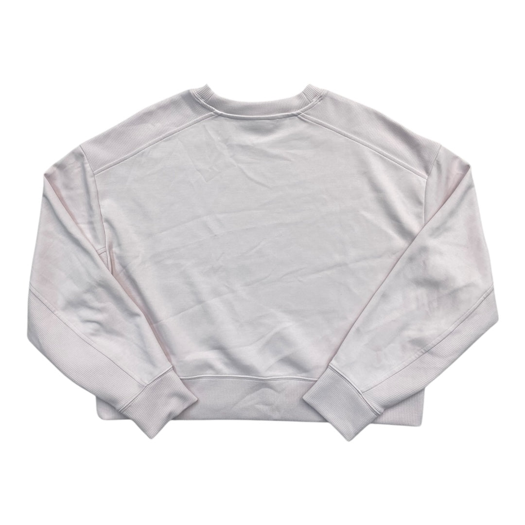 Athletic Sweatshirt Crewneck By Athleta In Pink, Size:S