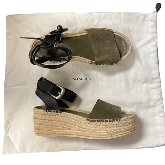 Sandals Designer By Vince In Multi, Size:8.5