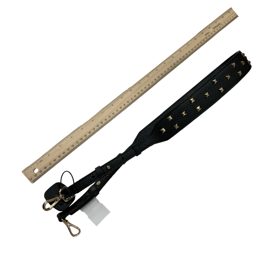 Accessory Designer Tag By Michael Kors In Black & Gold