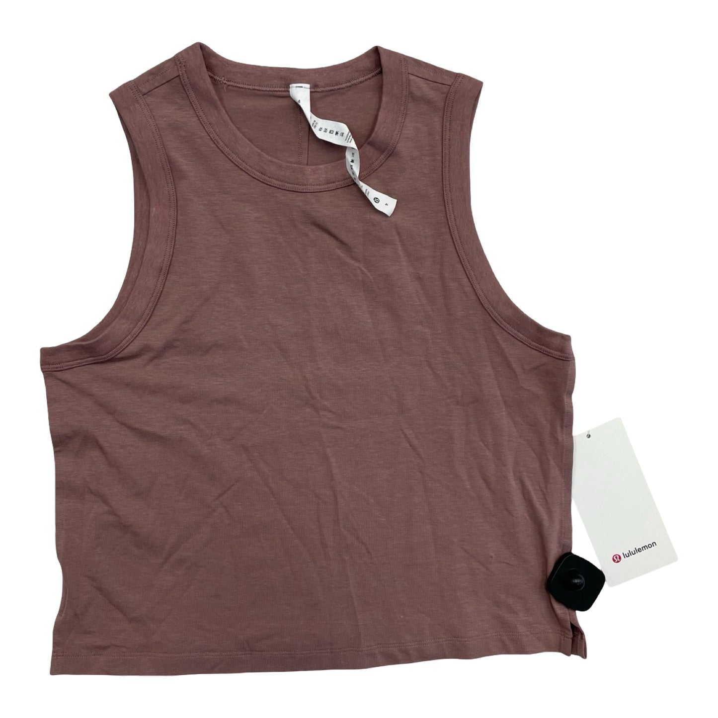Athletic Tank Top By Lululemon In Brown, Size:4