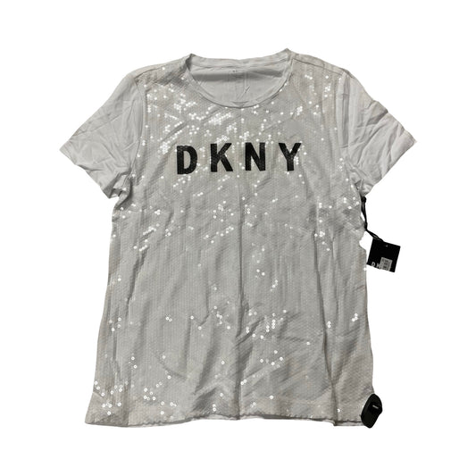 Top Ss By Dkny In White, Size:M