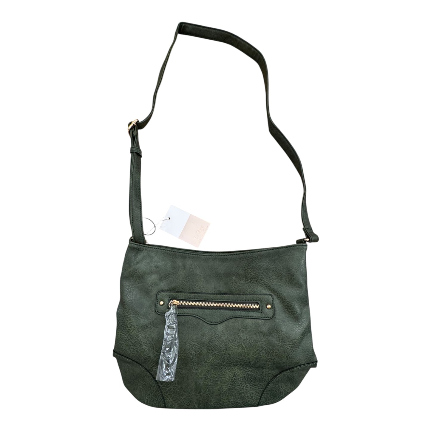 Handbag By LE BAG In Green, Size:Medium