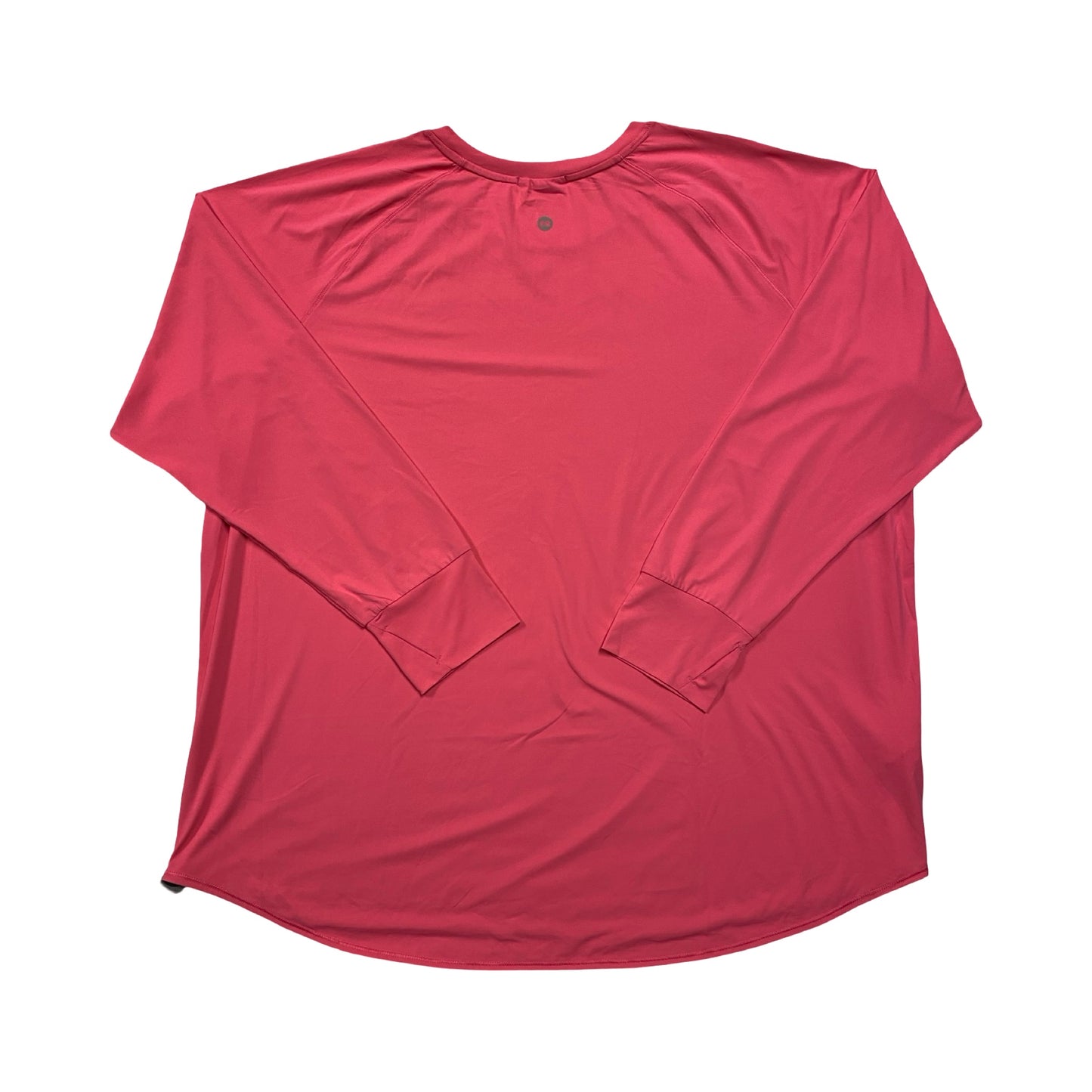 Athletic Top Ls Crewneck By Eddie Bauer In Pink, Size:3X