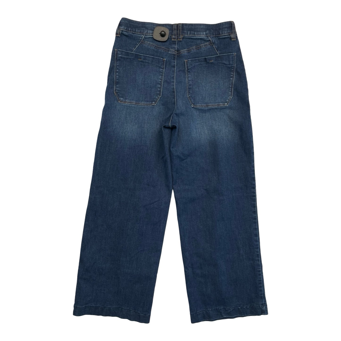 Jeans Wide Leg By Wit & Wisdom In Blue Denim, Size:4