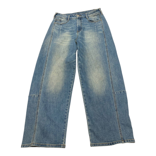 Jeans Cropped By Cmc In Blue Denim, Size:M