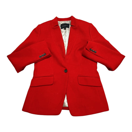 Blazer By Banana Republic In Red, Size:4