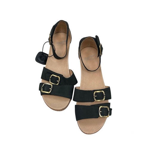 Sandals Flats By Dansko In Black, Size:7.5
