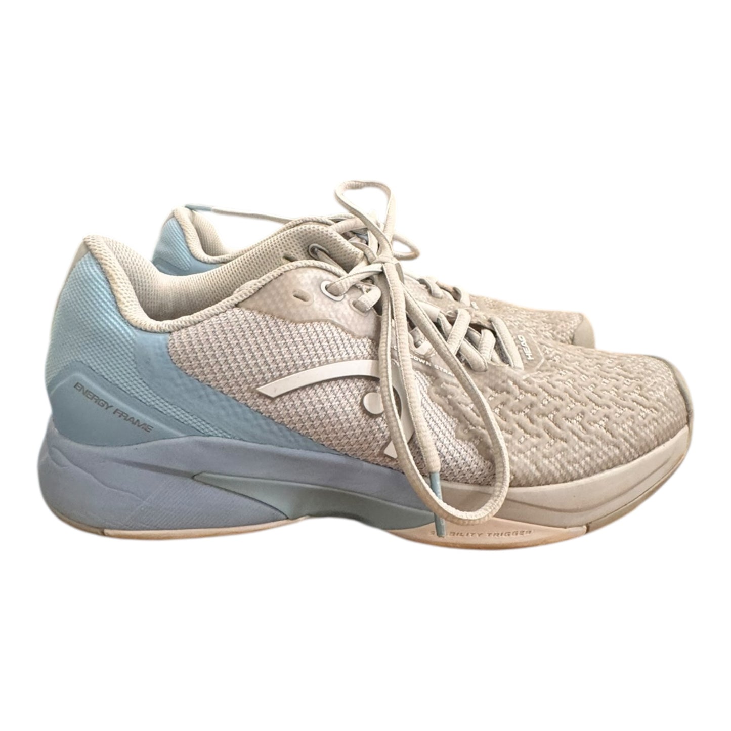 Shoes Athletic By Head In Blue & Grey, Size:7.5