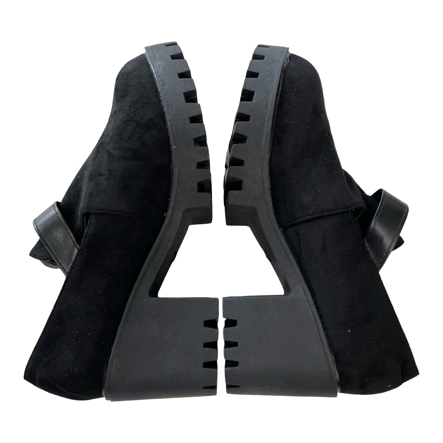 Shoes Heels Block By Clothes Mentor In Black, Size:9.5